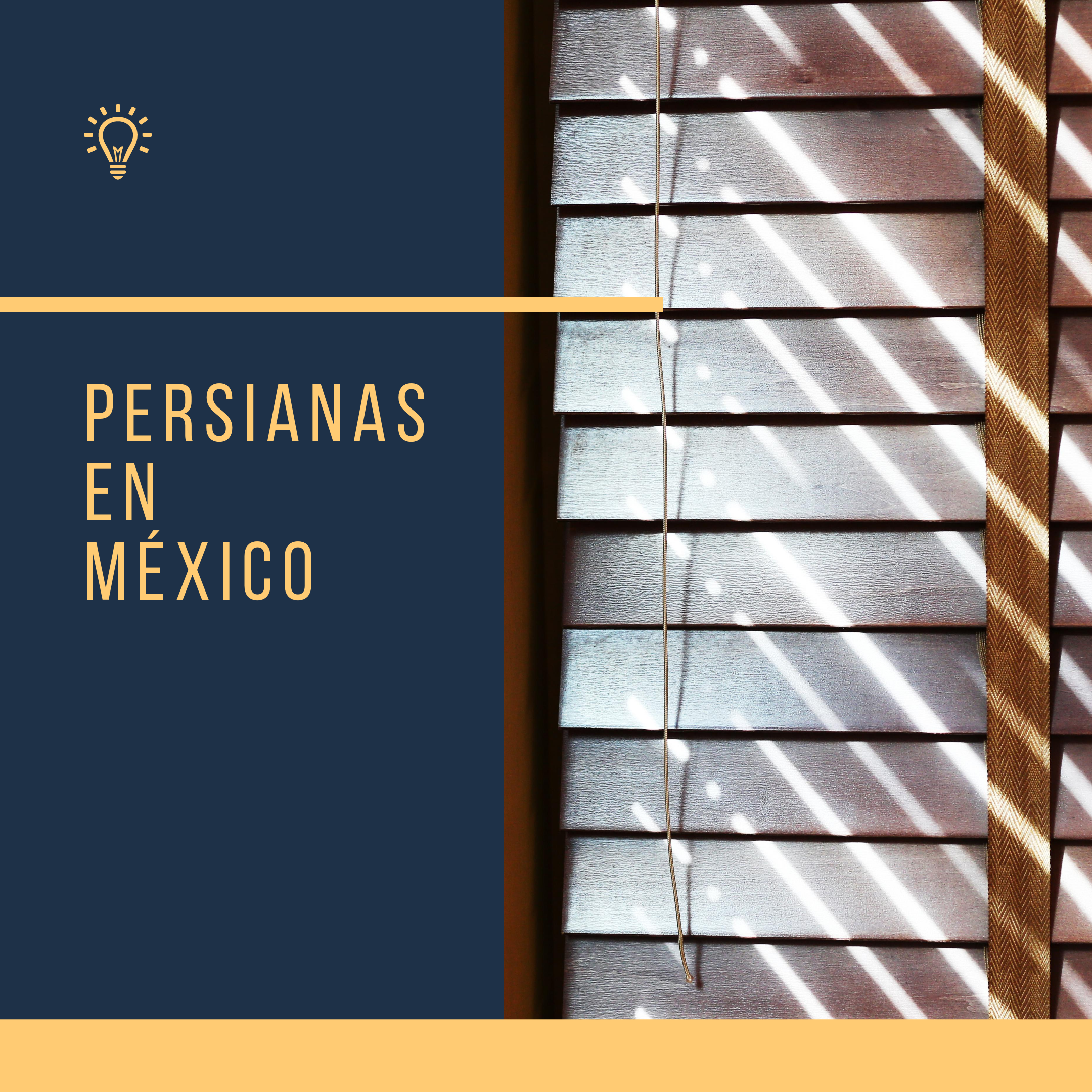 Persianas  en México 