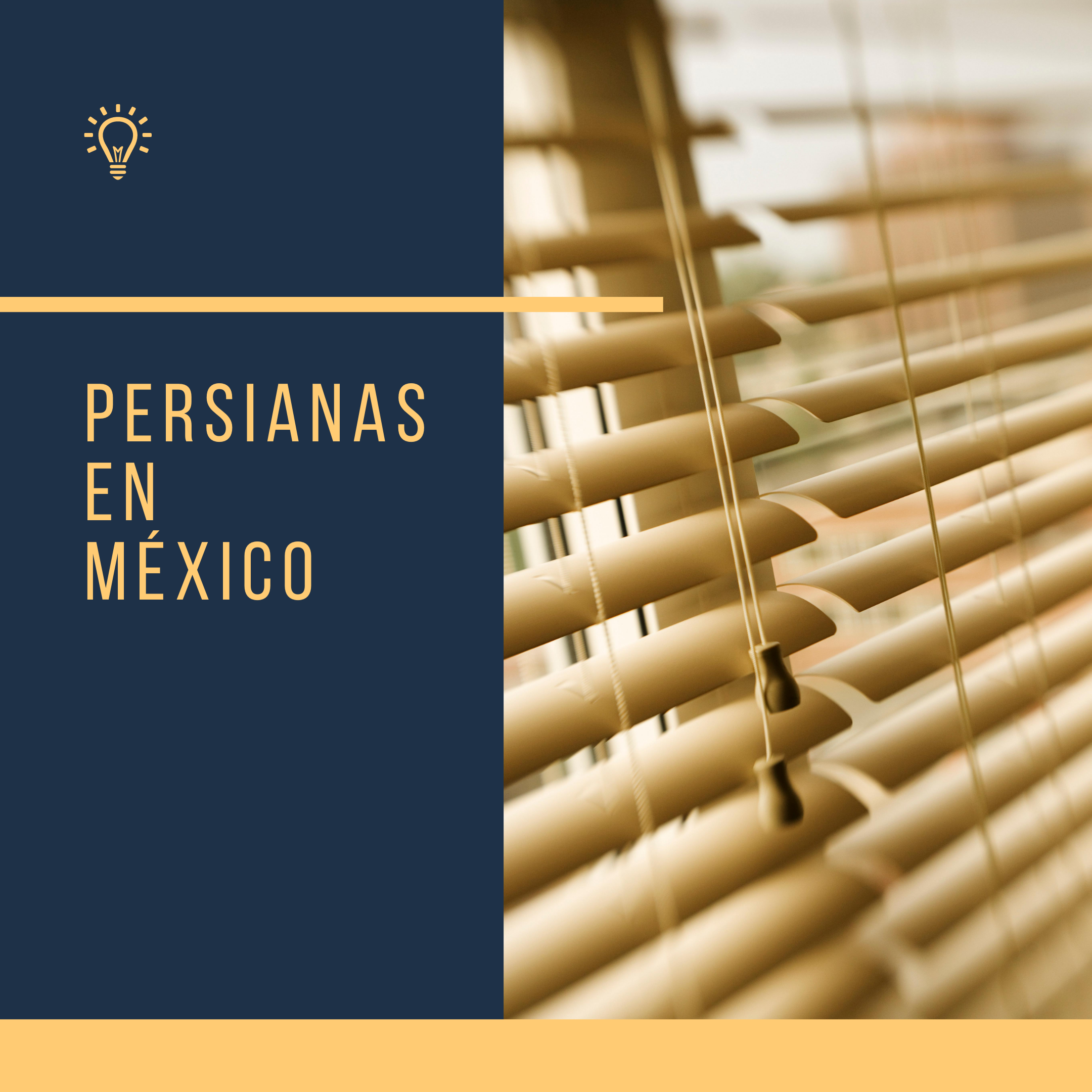 Persianas  en México 